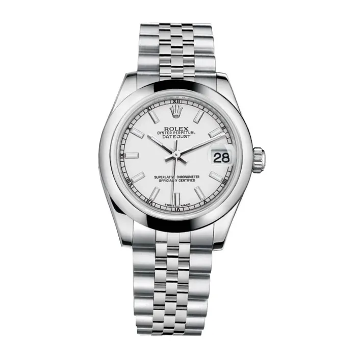 Rolex Datejust 31mm Ref 1782400015 White Dial Stainless Steel Jubilee Bracelet Womens Watch Rolex Bracelets Rolex Datejust 31mm Ref 1782400015 White Dial Stainless Steel Jubilee Bracelet Womens Watch Rolex Bracelets