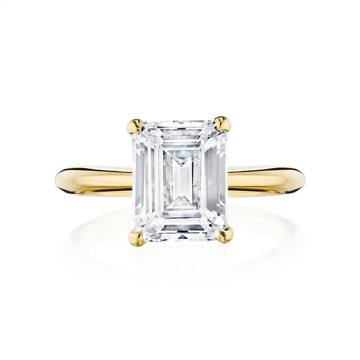 Tacori Rings Tacori RoyalT Founders 18K Yellow Gold Semimount Ring