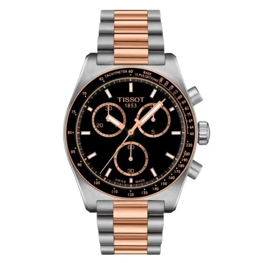 Tissot Rings Tissot PR516 Quartz Chronograph TwoTone