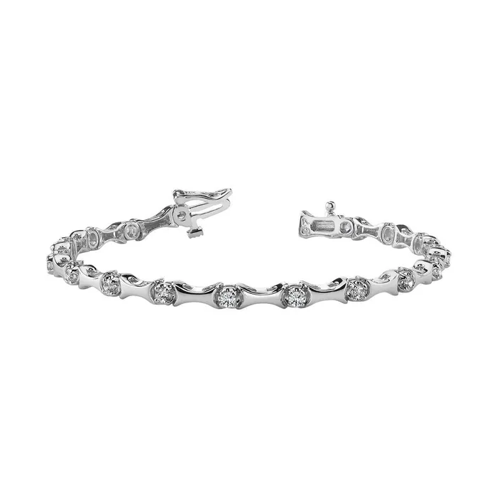 255 Carats Round Natural Earth Mined Diamond 4 Prong Set Tennis Bracelet Solid Gold GB Bracelets 255 Carats Round Natural Earth Mined Diamond 4 Prong Set Tennis Bracelet Solid Gold GB Bracelets