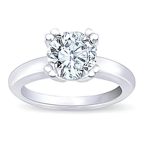 3 Carat Natural Earth Mined Diamond Solitaire Ring GB Rings