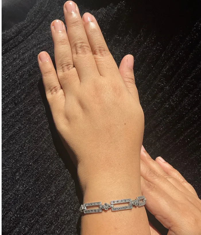 Bracelets Marcasite The Timeless Treasure Silver Marcasite Bracelet