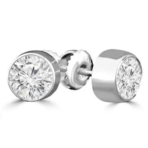 Earrings GB Natural Earth Mined Diamond Stud Earring Gold 090 Ct Women Jewelry Earrings GB Natural Earth Mined Diamond Stud Earring Gold 090 Ct Women Jewelry