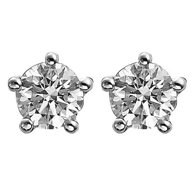 Earrings GB Prong Set 300 Carats Sparkling Natural Earth Mined Diamonds Studs Earrings White Gold 14K Earrings GB Prong Set 300 Carats Sparkling Natural Earth Mined Diamonds Studs Earrings White Gold 14K