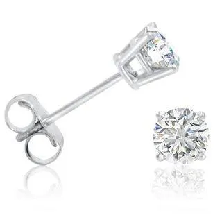 Earrings GB White Gold 220 Ct Natural Earth Mined Diamonds Studs Earrings Earrings GB White Gold 220 Ct Natural Earth Mined Diamonds Studs Earrings