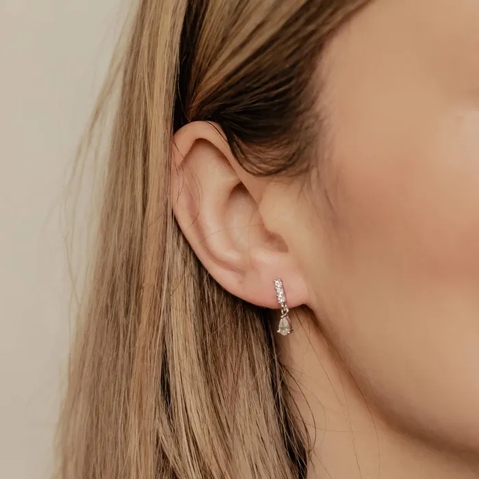 Earrings Gemstone Bar Drop Stud Earrings Sterling Silver Hey Happiness Earrings Gemstone Bar Drop Stud Earrings Sterling Silver Hey Happiness