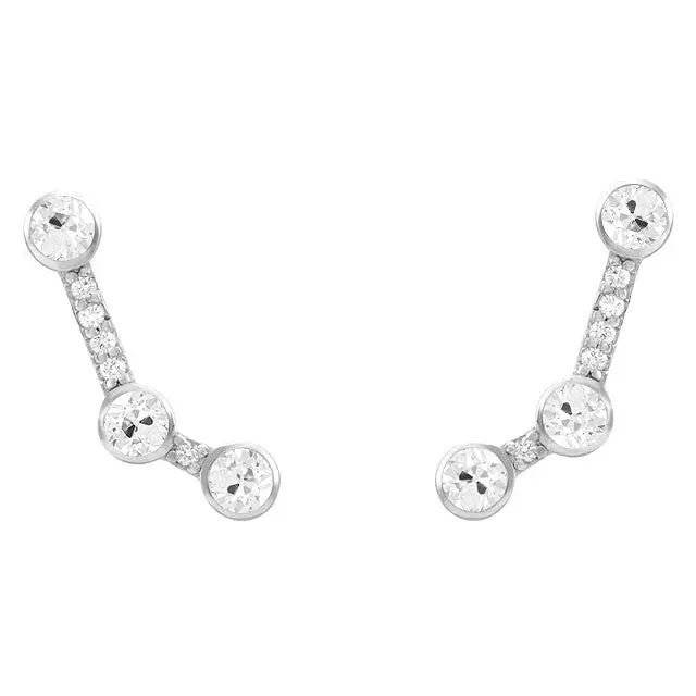 Earrings Natural Diamond Drop Earrings White Gold 350 Carats Round Old Mine Cut HarryChadEntcom Earrings Natural Diamond Drop Earrings White Gold 350 Carats Round Old Mine Cut HarryChadEntcom