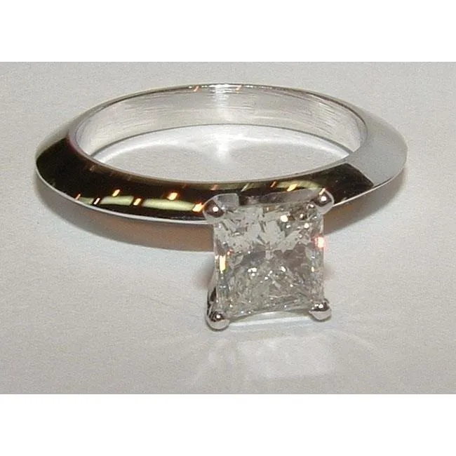 GB Rings 2 Carat Princess Natural Earth Mined Diamond Solitaire Wedding Ring GB Rings 2 Carat Princess Natural Earth Mined Diamond Solitaire Wedding Ring