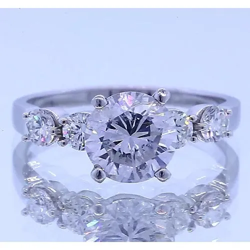 GB Rings Five Stone Natural Earth Mined Diamond Engagement Ring Prong Setting 225 Carats GB Rings Five Stone Natural Earth Mined Diamond Engagement Ring Prong Setting 225 Carats