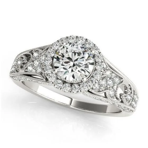 GB Rings Natural Earth Mined Diamond Engagement Ring 125 Carats Antique Style Women Jewelry New GB Rings Natural Earth Mined Diamond Engagement Ring 125 Carats Antique Style Women Jewelry New