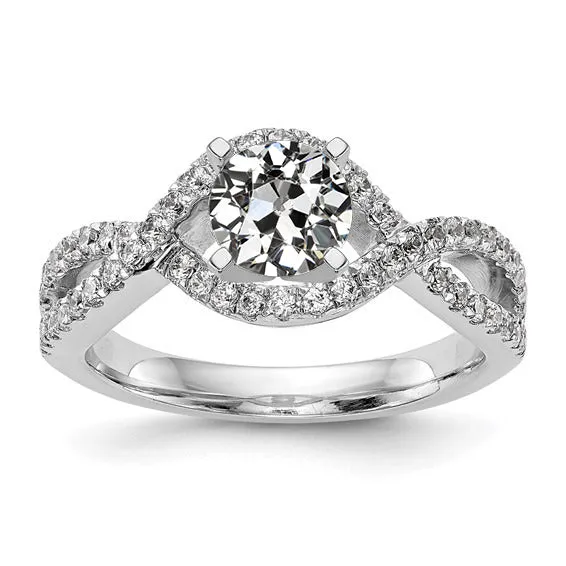 Halo Round Old Miner Real Natural Earth Mined Diamond Ring Split Shank Gold 350 Carats HarryChadEntcom Rings Halo Round Old Miner Real Natural Earth Mined Diamond Ring Split Shank Gold 350 Carats HarryChadEntcom Rings
