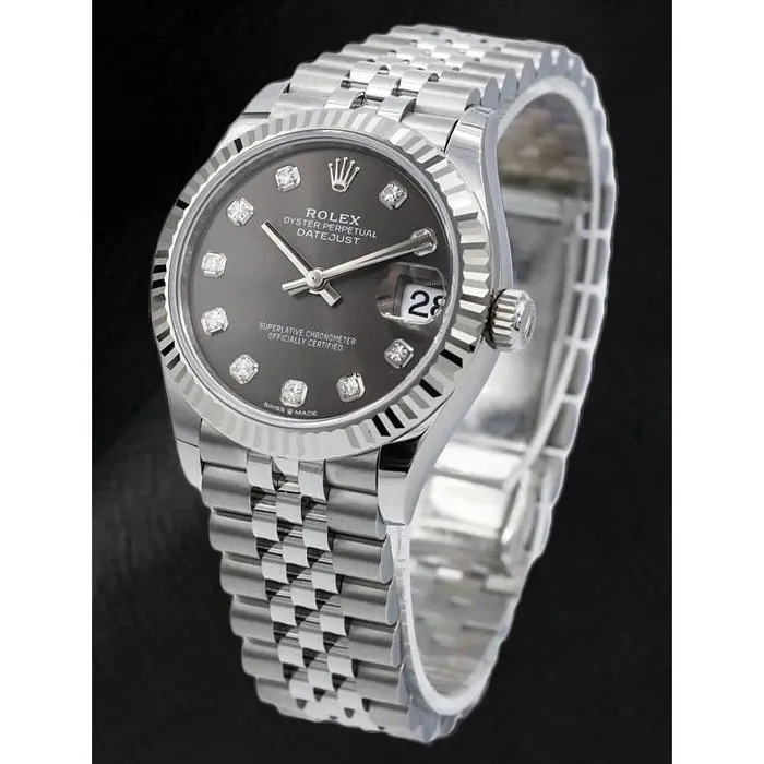 HarryChadEntcom Bracelets Rolex Datejust 31 Grey Diamond Dial Stainless Steel Mens Watch HarryChadEntcom Bracelets Rolex Datejust 31 Grey Diamond Dial Stainless Steel Mens Watch