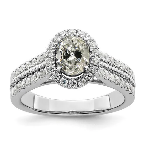 HarryChadEntcom Ladies Halo Engagement Ring Oval Old Miner Natural Earth Mined Diamond 550 Carats Rings HarryChadEntcom Ladies Halo Engagement Ring Oval Old Miner Natural Earth Mined Diamond 550 Carats Rings