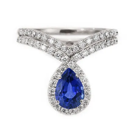 HarryChadEntcom Rings Gold Sapphire Wedding Set 350 Ct Diamond Ring Enhancer HarryChadEntcom Rings Gold Sapphire Wedding Set 350 Ct Diamond Ring Enhancer