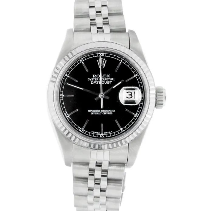 HarryChadEntcom Watches Rolex Date Just Mens 36mm Watch Black Stick Dial HarryChadEntcom Watches Rolex Date Just Mens 36mm Watch Black Stick Dial