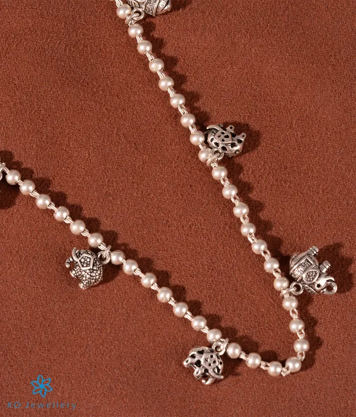 Jaipur Necklaces The Elephant Silver Necklace Jaipur Necklaces The Elephant Silver Necklace