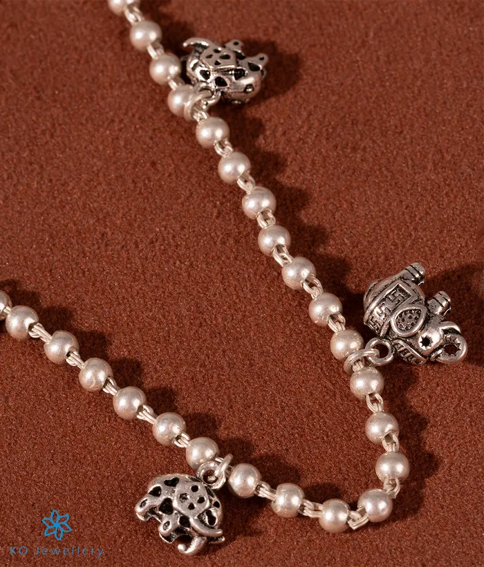 Jaipur Necklaces The Elephant Silver Necklace Jaipur Necklaces The Elephant Silver Necklace
