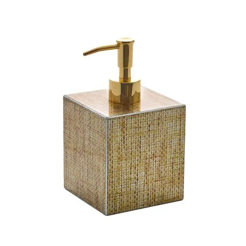 Kim Seybert Angkor Brown Gold Soap Dispenser MDF 35 x 3 x 65 Kim Seybert PreStyled Sets Kim Seybert Angkor Brown Gold Soap Dispenser MDF 35 x 3 x 65 Kim Seybert PreStyled Sets