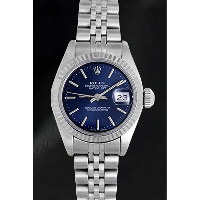 Ladies Datejust Stainless Steel 26 mm Blue Dial Rolex Watch HarryChadEntcom Watches Ladies Datejust Stainless Steel 26 mm Blue Dial Rolex Watch HarryChadEntcom Watches