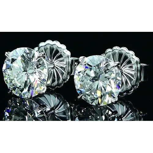 Natural Earth Mined Diamond Stud Earrings 160 Carats GB Earrings Natural Earth Mined Diamond Stud Earrings 160 Carats GB Earrings