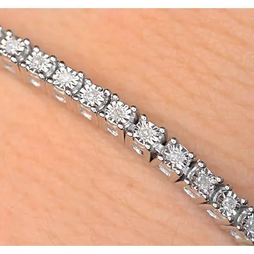 Natural Earth Mined Diamond Tennis Bracelet Prong Set 5 Carats F Vs1 Women Jewelry GB Bracelets Natural Earth Mined Diamond Tennis Bracelet Prong Set 5 Carats F Vs1 Women Jewelry GB Bracelets