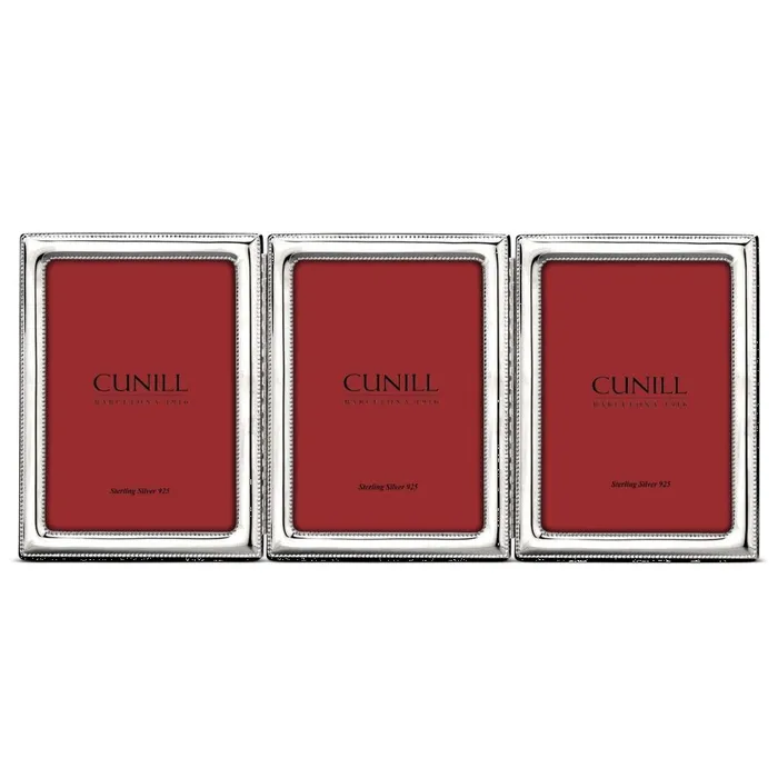 Necklaces Cunill 925 Sterling Pearls Hinged Triple 4x6 Picture Frame Cunill Necklaces Cunill 925 Sterling Pearls Hinged Triple 4x6 Picture Frame Cunill