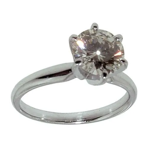 Rings 1 Carat Natural Earth Mined Diamond Solitaire Engagement Ring New GB Rings 1 Carat Natural Earth Mined Diamond Solitaire Engagement Ring New GB