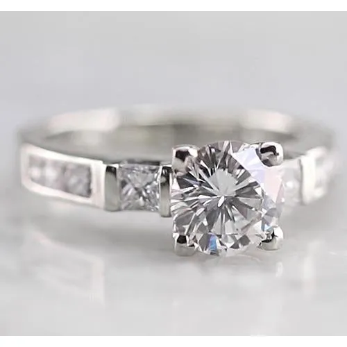 Rings 3 Stone Natural Earth Mined Diamond Engagement Ring 150 Carats GB Rings 3 Stone Natural Earth Mined Diamond Engagement Ring 150 Carats GB