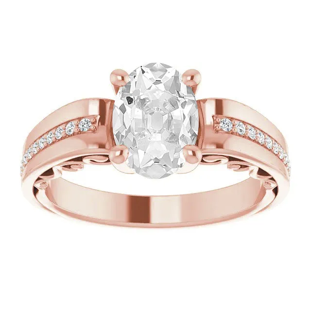 Rings Antique Style Round Oval Old Cut Natural Earth Mined Diamond Ring Prong Set 575 Carats HarryChadEntcom Rings Antique Style Round Oval Old Cut Natural Earth Mined Diamond Ring Prong Set 575 Carats HarryChadEntcom