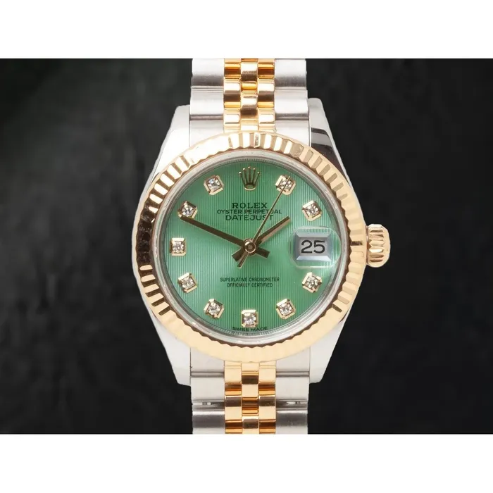 Rings HarryChadEntcom 279173 Rolex Ladies New Watch Datejust 28mm Two Tone Green Dial Rings HarryChadEntcom 279173 Rolex Ladies New Watch Datejust 28mm Two Tone Green Dial