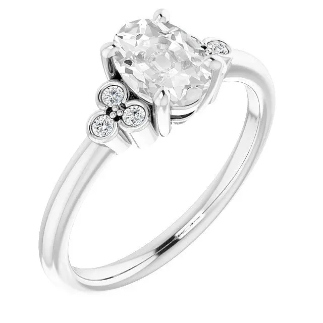 Rings HarryChadEntcom Engagement Ring Oval Old Miner Real Natural Earth Mined Diamond Prong Set Jewelry 5 Carats Rings HarryChadEntcom Engagement Ring Oval Old Miner Real Natural Earth Mined Diamond Prong Set Jewelry 5 Carats