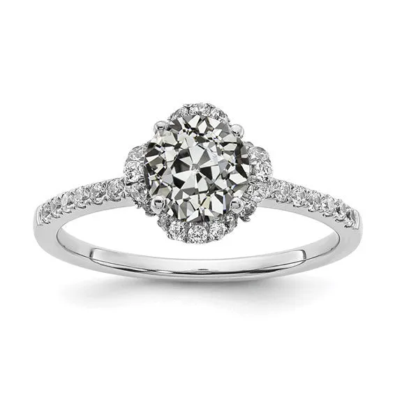Rings HarryChadEntcom Halo Wedding Ring With Accents Round Old Miner Real Natural Earth Mined Diamond 3 Carats Rings HarryChadEntcom Halo Wedding Ring With Accents Round Old Miner Real Natural Earth Mined Diamond 3 Carats