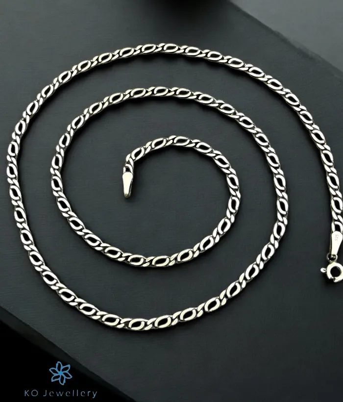 Rings Imported The Zimri Silver Mens Chain