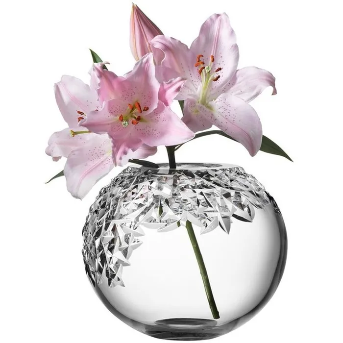 Rings Orrefors Orrefors Carat Upper CutGlobe Vase Glass Clear Rings Orrefors Orrefors Carat Upper CutGlobe Vase Glass Clear