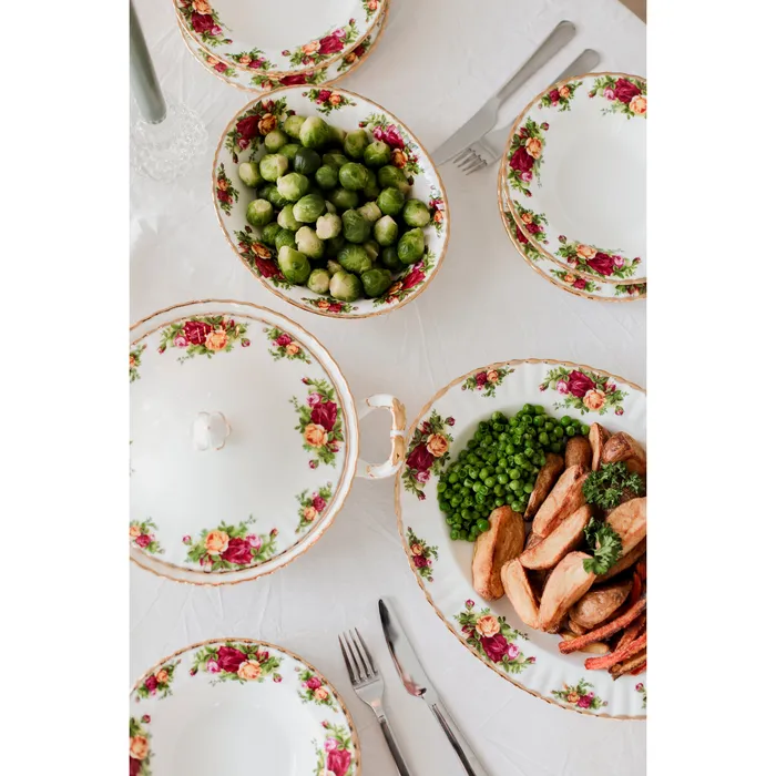 Royal Albert Rings Royal Albert Old Country Roses Open Oval Vegetable Dish 9in Royal Albert Rings Royal Albert Old Country Roses Open Oval Vegetable Dish 9in