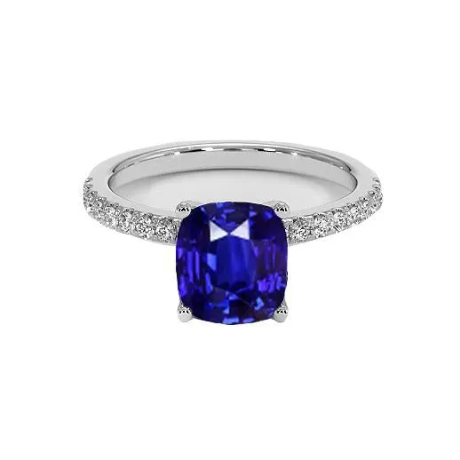 Sapphire Engagement Ring Ceylon Blue White Gold Jewelry 275 Carats HarryChadEntcom Rings Sapphire Engagement Ring Ceylon Blue White Gold Jewelry 275 Carats HarryChadEntcom Rings