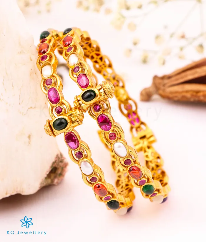 Silversmith Bracelets The Sirikit Silver Navratna Gemstone Openable Bracelet Size22242628 Silversmith Bracelets The Sirikit Silver Navratna Gemstone Openable Bracelet Size22242628