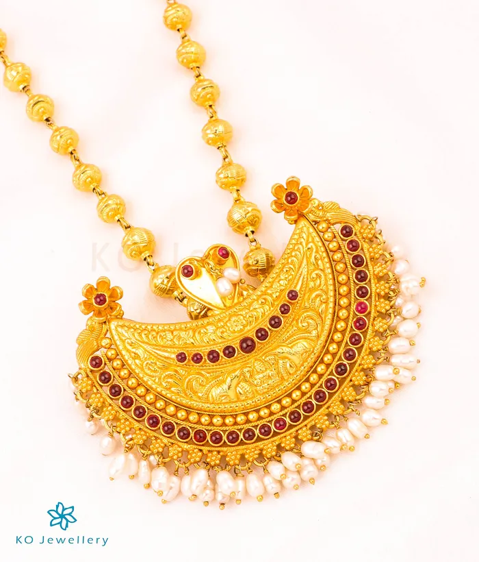 The Amodini Kodava Kokkethathi Silver Necklace Silversmith Necklaces
