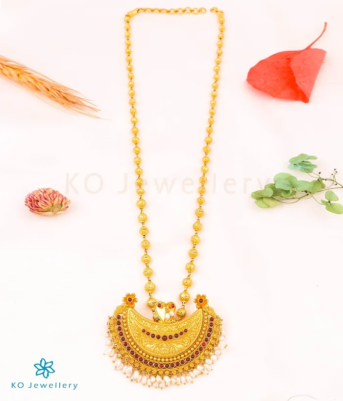 The Amodini Kodava Kokkethathi Silver Necklace Silversmith Necklaces