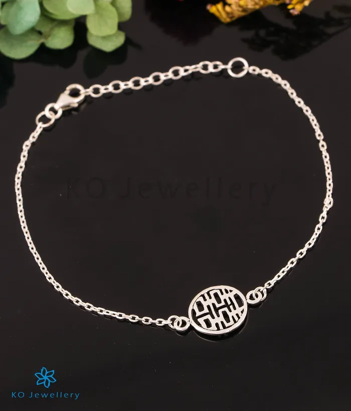 The Cipher Silver Bracelet Imported Bracelets