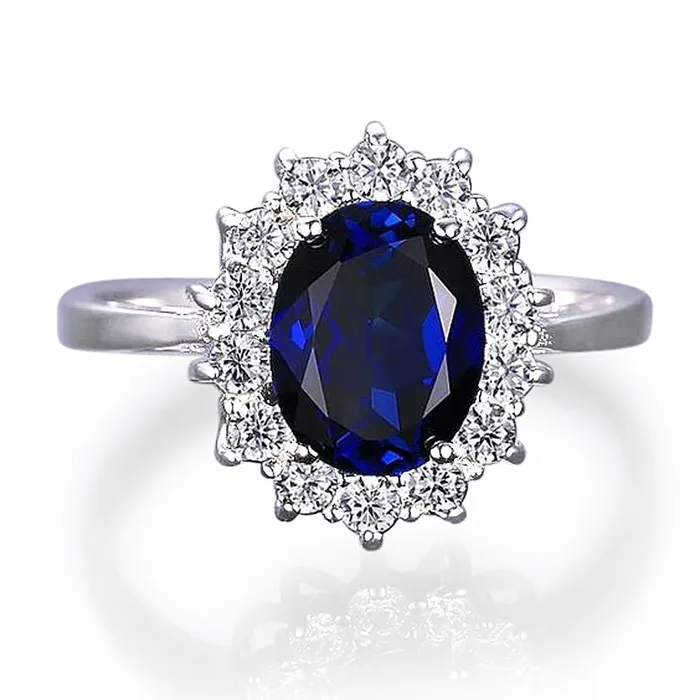 White Gold 14K Sapphire With Natural Earth Mined Diamonds 875 Ct Engagement Ring GB Rings White Gold 14K Sapphire With Natural Earth Mined Diamonds 875 Ct Engagement Ring GB Rings