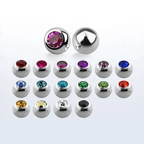 14g Stainless Captive CZ Bead Ring Tulsa Body Jewelry Rings 14g Stainless Captive CZ Bead Ring Tulsa Body Jewelry Rings