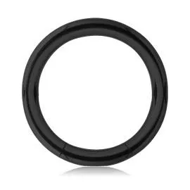 16g Black Segment Ring Tulsa Body Jewelry Rings