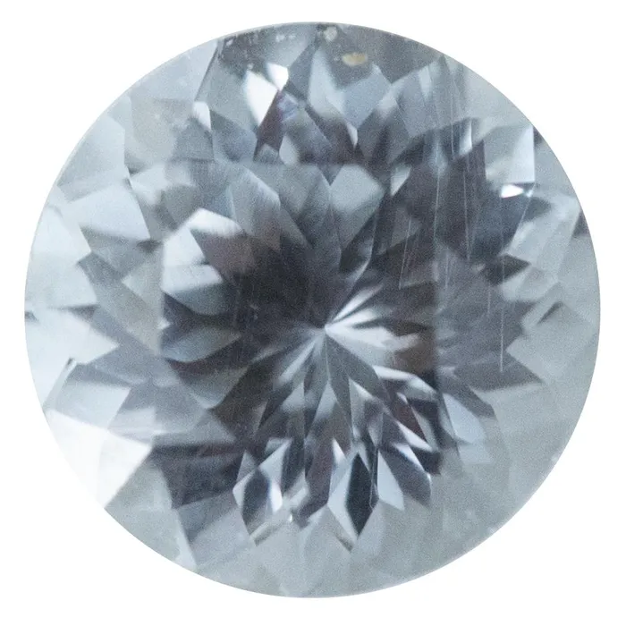 Anueva Jewelry Rings 169ct Silver Blue Grey Montana Sapphire Double Prong Solitaire Ring in 14k Rose Gold