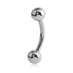 Bracelets 16g Stainless Curved Barbell by Body Circle Designs Body Circle Designs