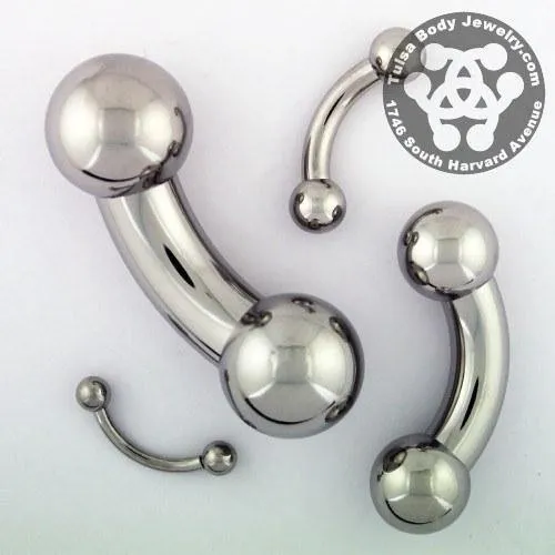 Bracelets 16g Stainless Curved Barbell by Body Circle Designs Body Circle Designs