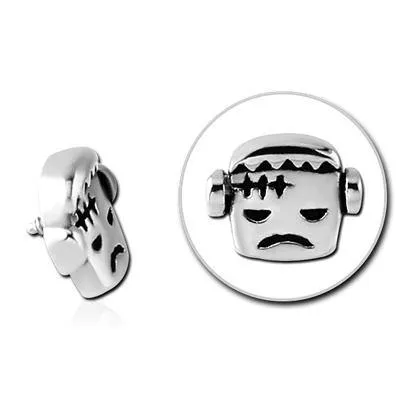 Bracelets Tulsa Body Jewelry 16g Frankenstein Stainless End