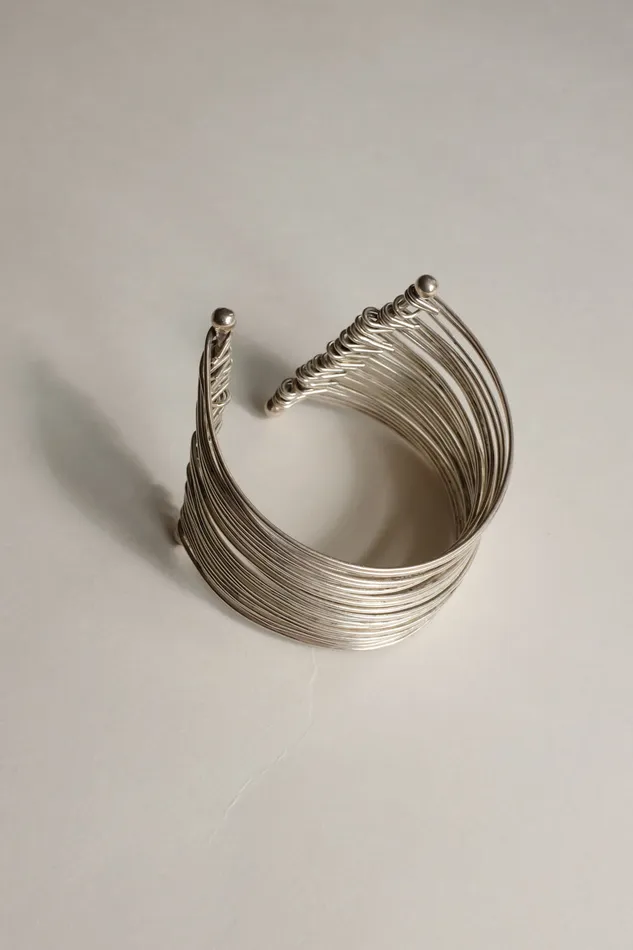 collectionno2 Bracelets VINTAGE SILVER BOLD BRACELET