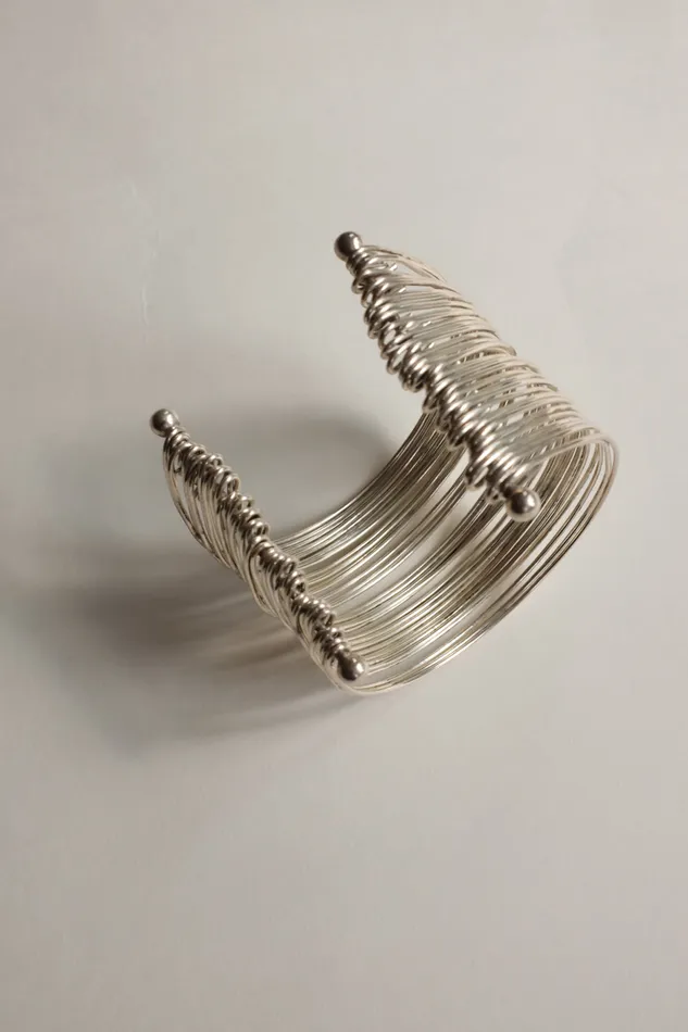 collectionno2 Bracelets VINTAGE SILVER BOLD BRACELET collectionno2 Bracelets VINTAGE SILVER BOLD BRACELET