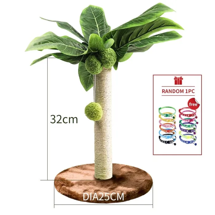 Cute Cat Scratching Post Tree CatCurio Pet Store Necklaces